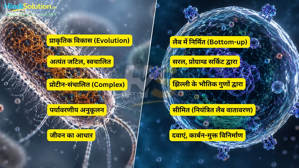 Natural Cell vs SpudCell vs synthetic Cell